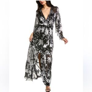 Ba&sh Surplice maxi dress